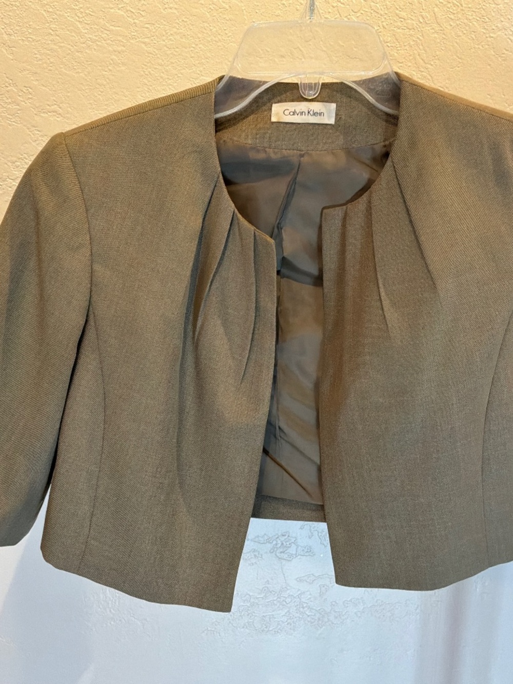 Calvin Klein sheath dress and jacket